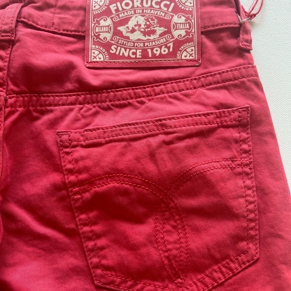 NWT Fiorucci Pink Skinny Jeans 25/39 26" Inseam🇮🇹🇮🇹 (D4) - Picture 12 of 13